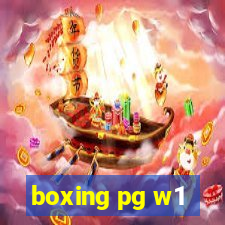 boxing pg w1